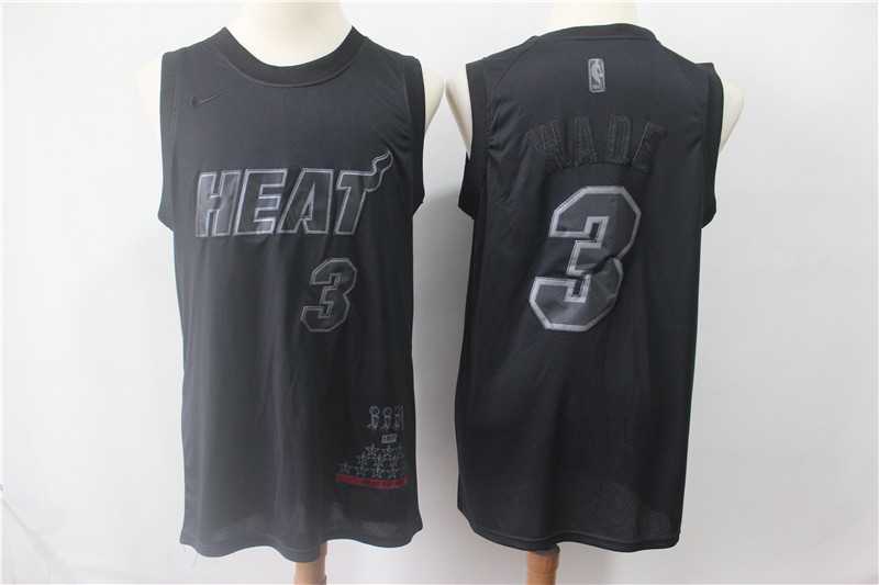Heat 3 Dwyane Wade Black Nike Swingman MVP Jersey,We sell and wholesale Heat 3 Dwyane Wade Black Nike Swingman MVP Jersey on line form chian!
